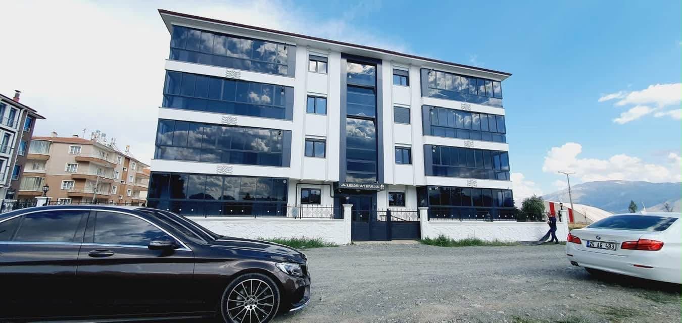 Karadağ İnşaat Erzincan konut projesi inşaat aşaması görünümü